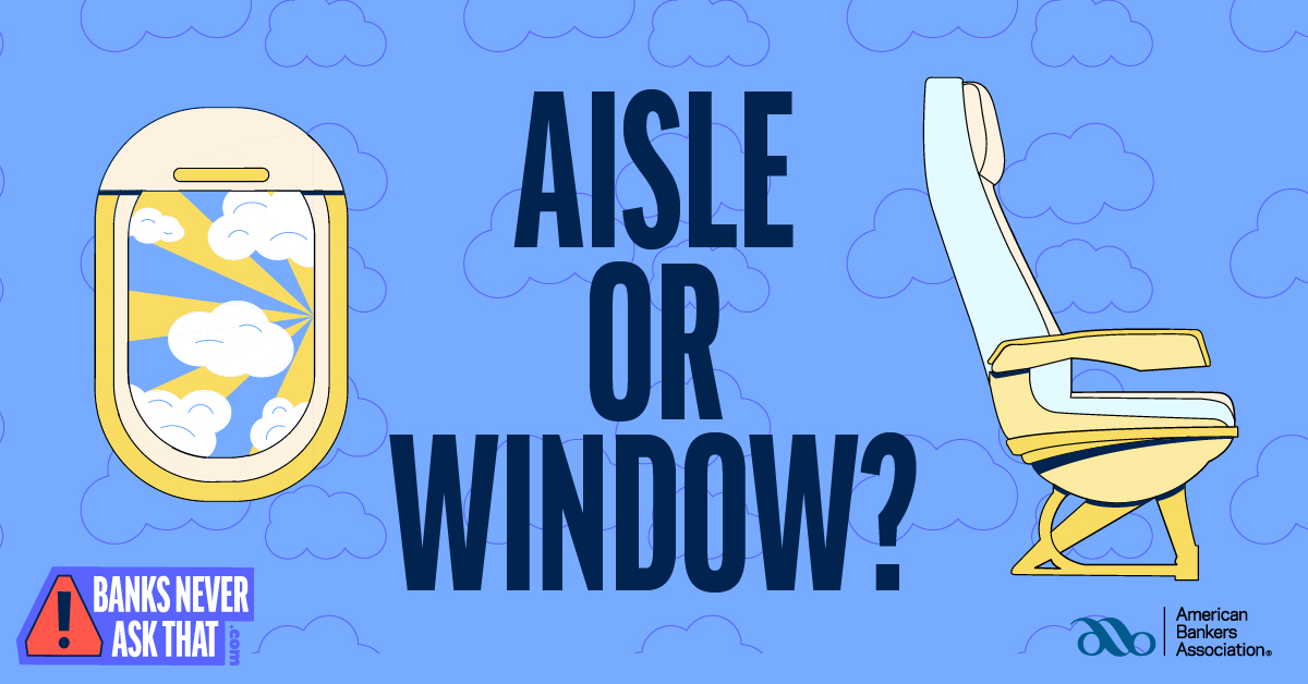 Aisle or Window graphic