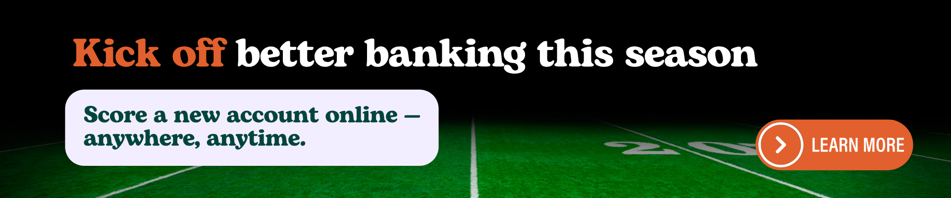 kick off better banking this season