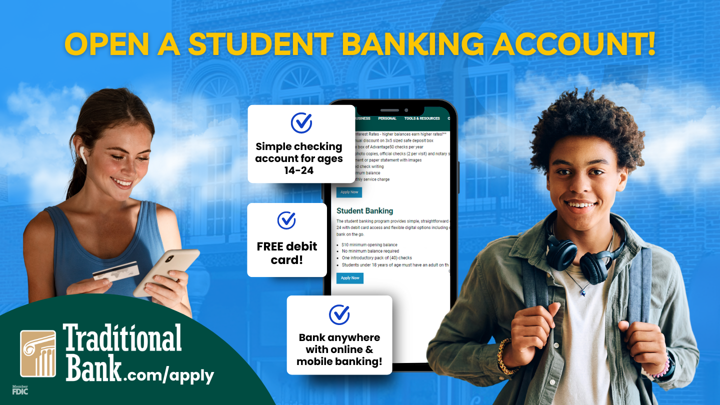 Back to School with Student Banking! 🍎🌟 | Traditional Bank