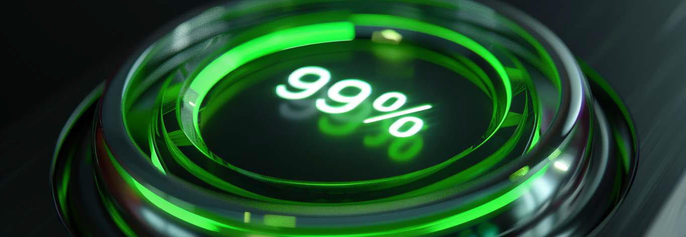 99% loading button