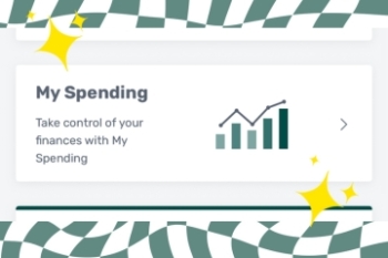 my spending on account overview page Banner