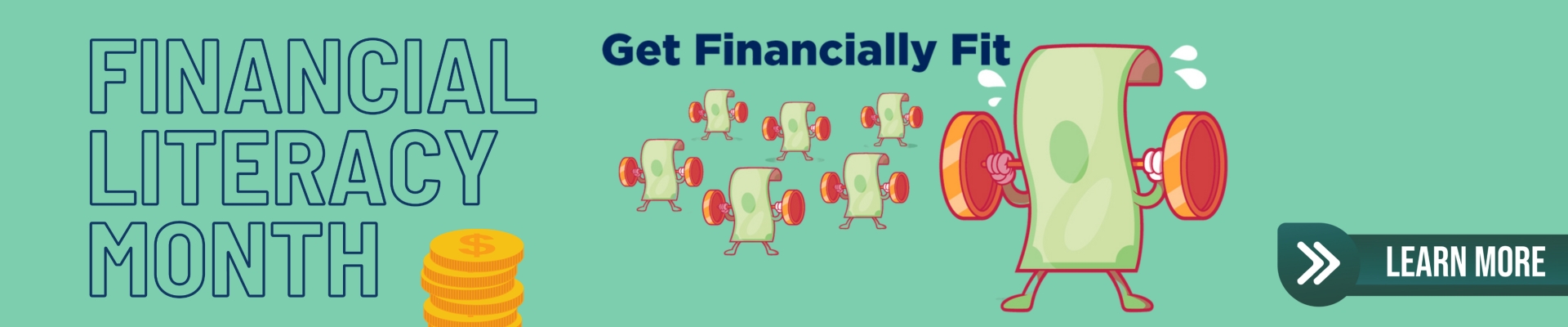 Financial Literacy Month Banner