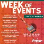 Soulfeast Week of Events Flyer
