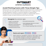 phishing secure our world graphic