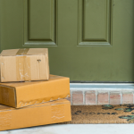 packages in front of door