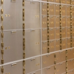 safety deposit boxes