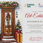 Shelbyville Art Exhibit invitation 